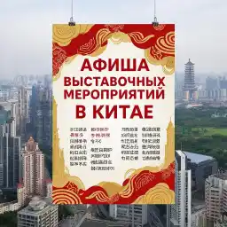 Выставки от Китая &mdash; на одной платформе, события публикуют китайские организаторы